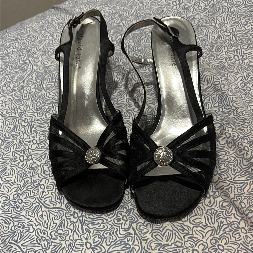 Elegant Black Strappy Sandals